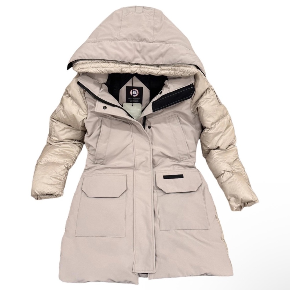 🆕BNWT Canada Goose Paradigm Trillium Parka Limestone | Size S